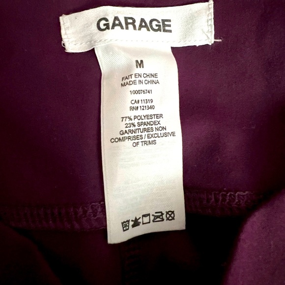 GARAGE - purple leggings - Picture 2 of 3